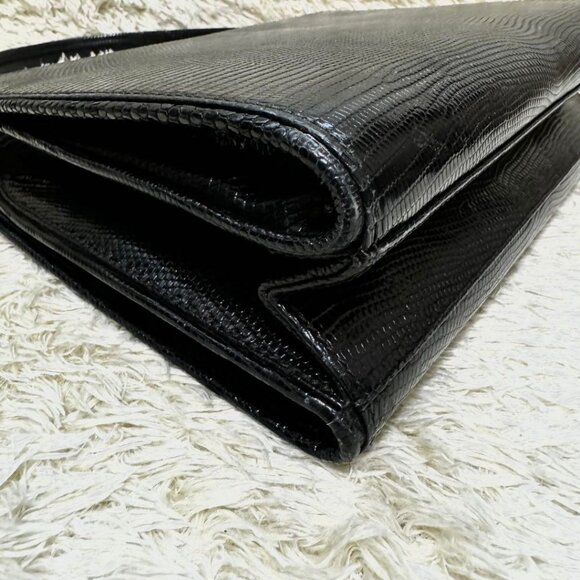 Vintage GUCCI Lizard Handbag - Picture 7 of 10